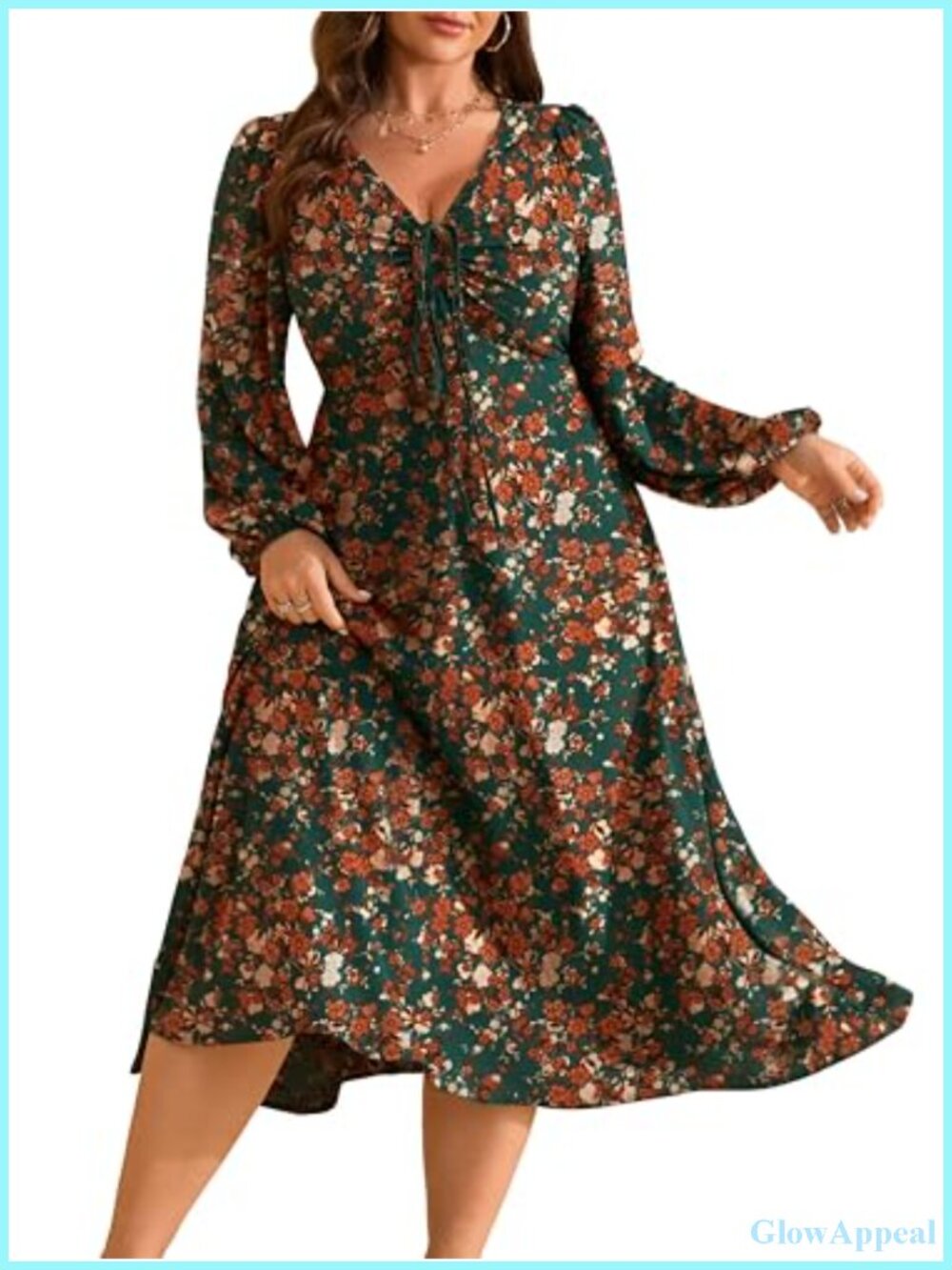 Plus Size Floral Maxi Dress with Pockets for Wedding Guest Cocktail Party